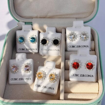 Radiant Round CZ Studs