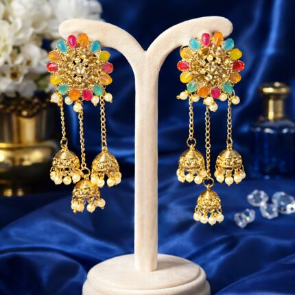 Rangoli Jhumkas