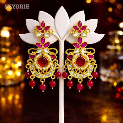 Shahi Ruby Earrings