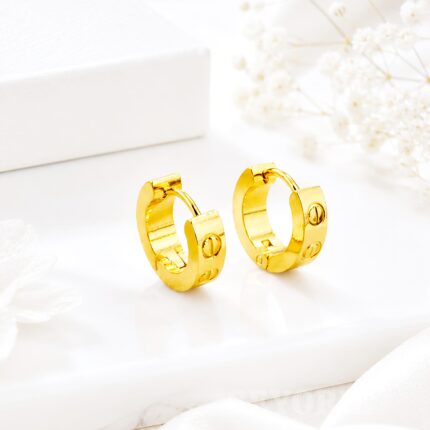 Luxe Orbit Hoops