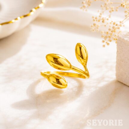 Golden Tulip  Ring