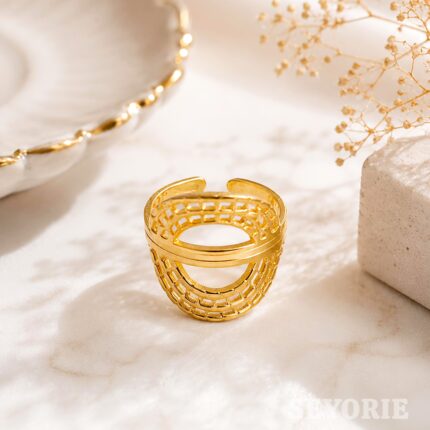 Golden Lattice Ring